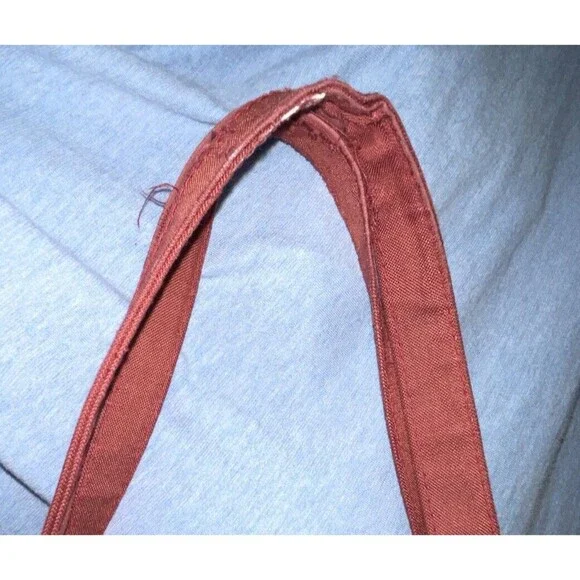 Vintage 80s Mary Kay Consultant Tote Bag w/ Straps - 13 x 11 inches - Stained - Picture 7 of 8